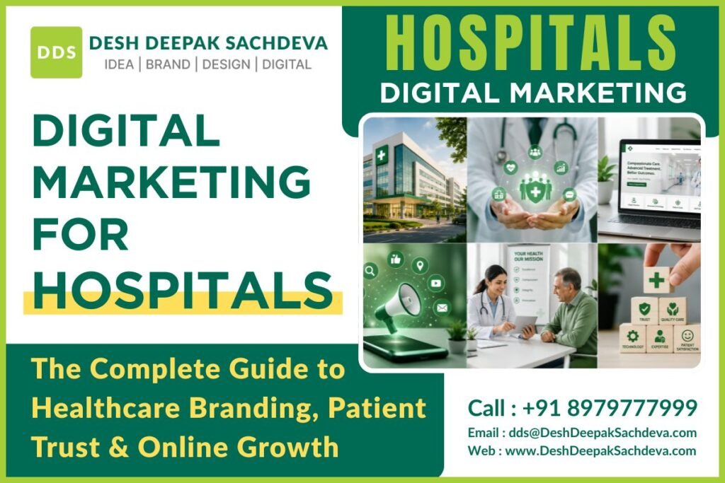 Digital Marketing for Hospitals & Healthcare Providers in India
