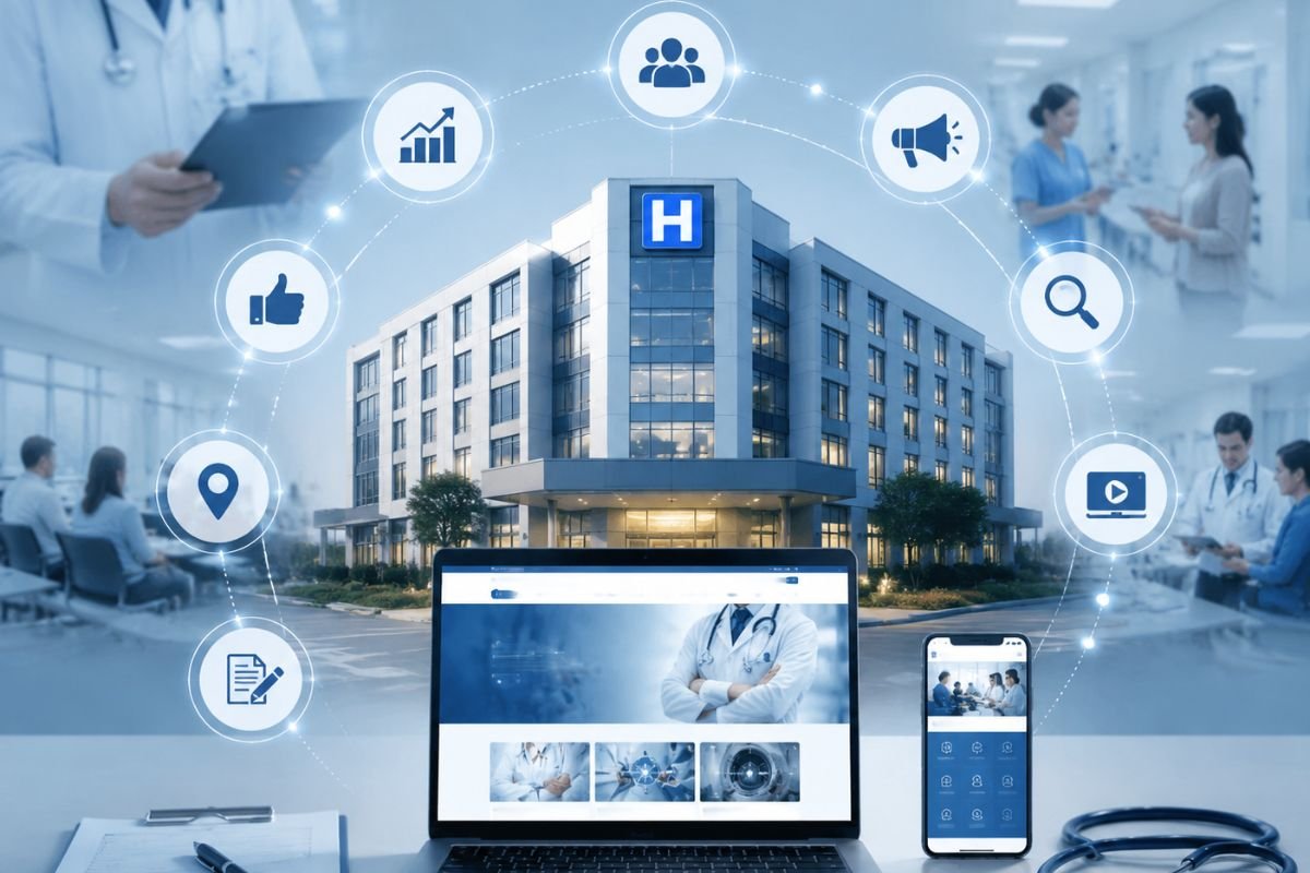 Digital Marketing for Hospitals by Desh Deepak Sachdeva