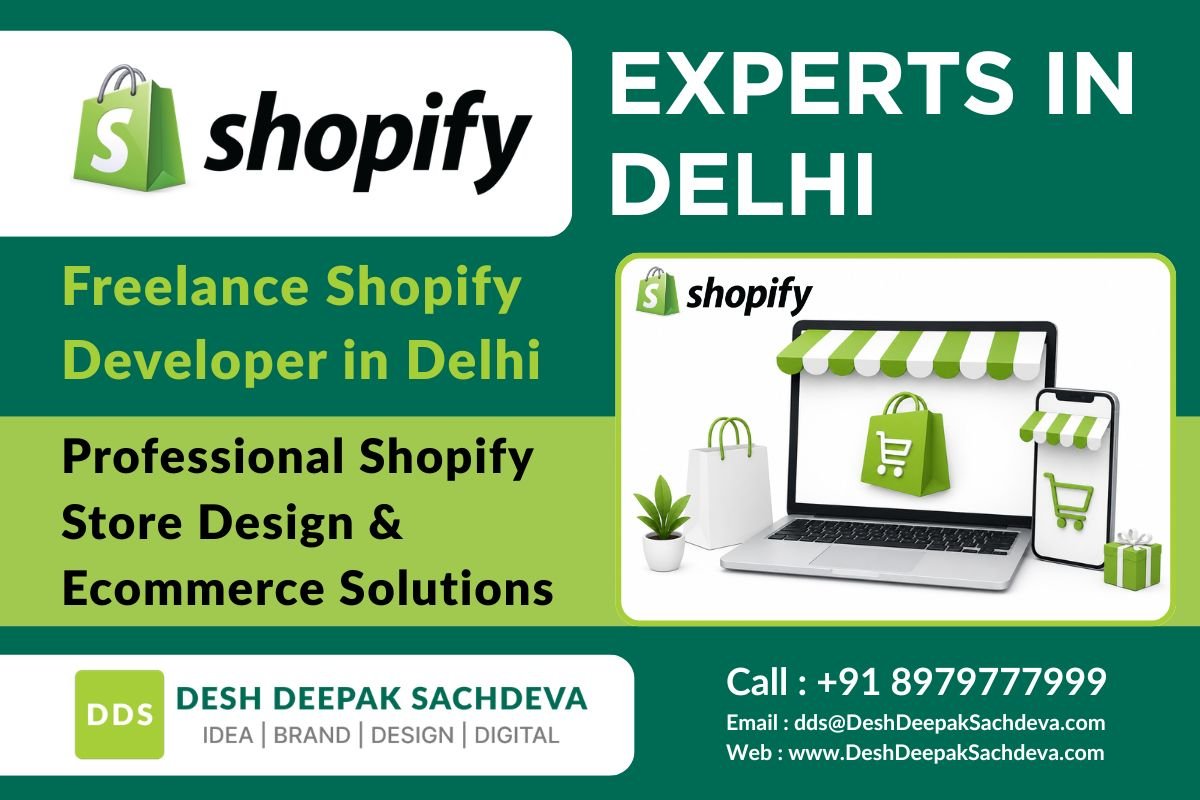 Shopify Experts in Delhi, Desh Deepak Sachdeva is Freelance Shopify Developer in Delhi