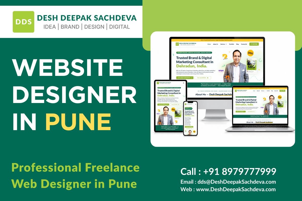 Desh Deepak Sachdeva is Website Designer in Pune. Professional Freelance Web Designer in Pune