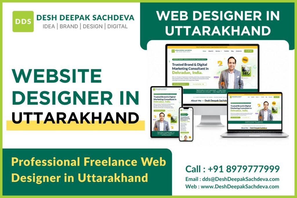 Website Designer in Uttarakhand – Freelance Web Designer in Uttarakhand